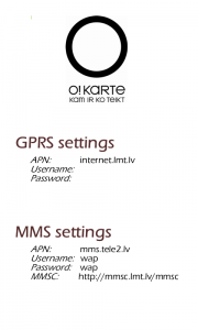 O-Karte